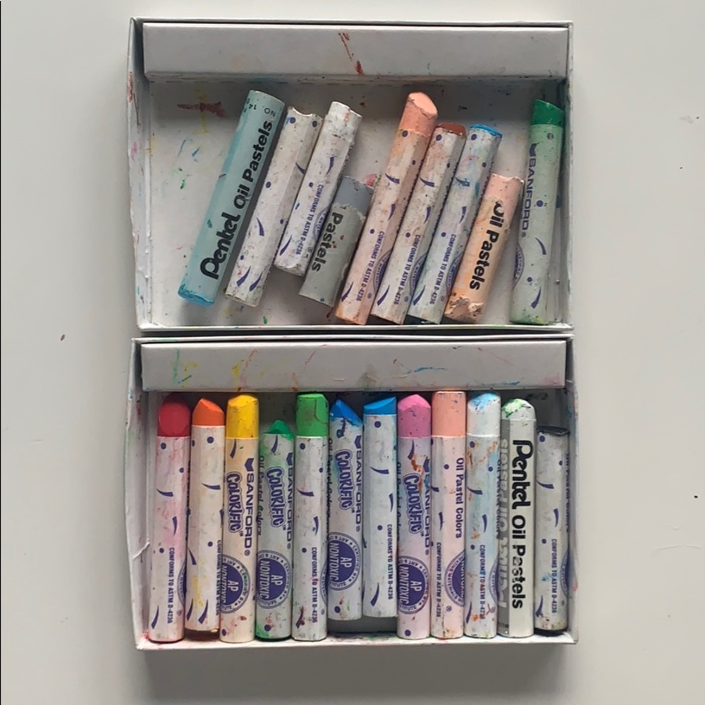 Oil pastels
